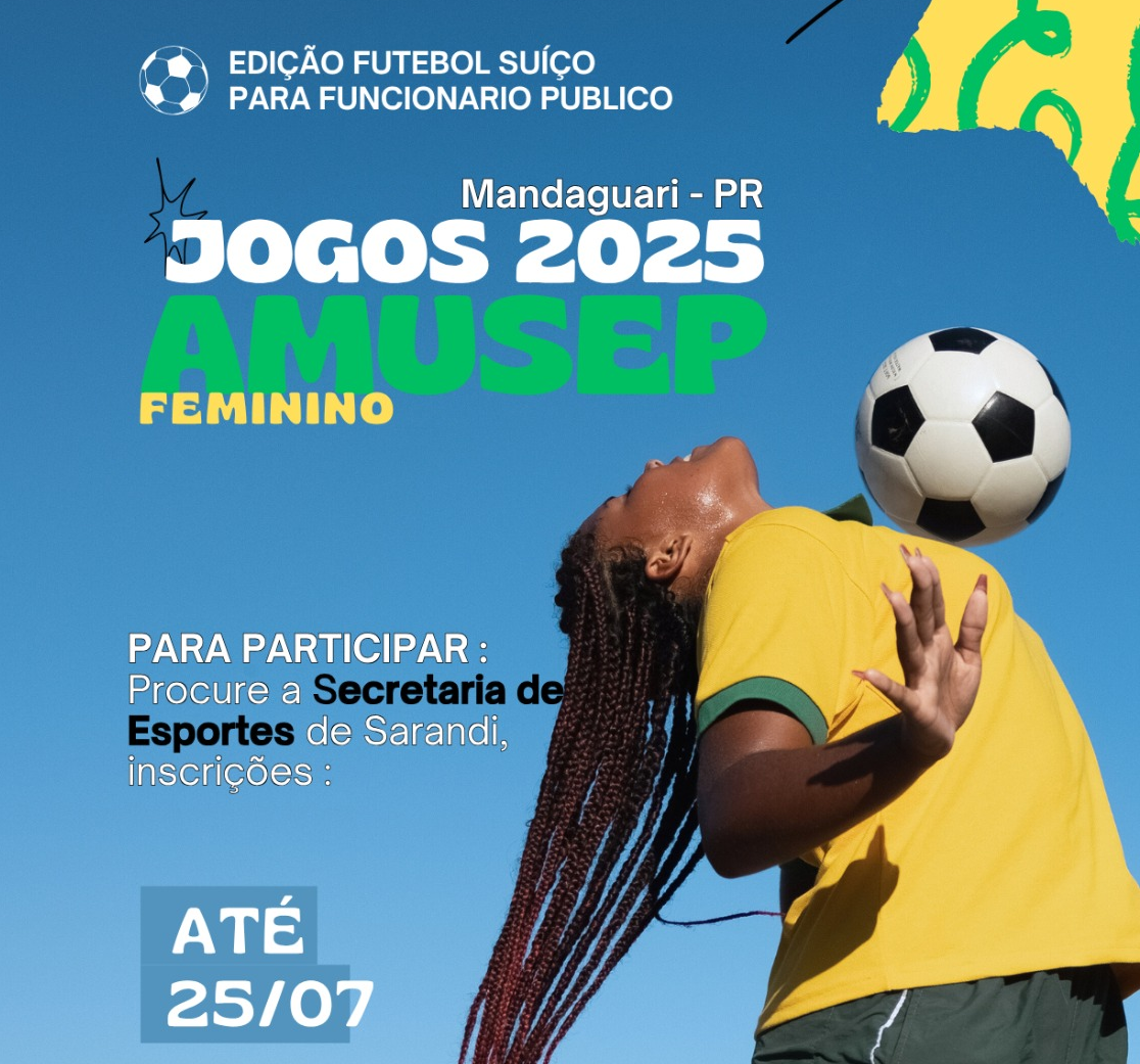 Sarandi pretende criar um time feminino para representar o município nos jogos da AMUSEP